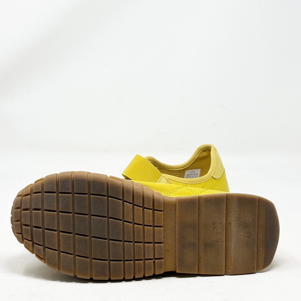 Project Cloud Yellow Suede Mary Jane Sneakers Womens 8.5 Memory Foam Gum Sole - Picture 8 of 14